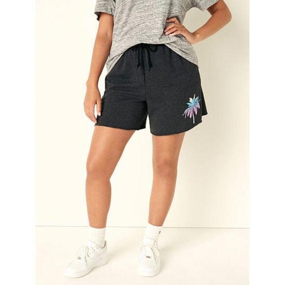 Pink Victoria's Secret Shirt and Dad Shorts - Picture 3 of 4